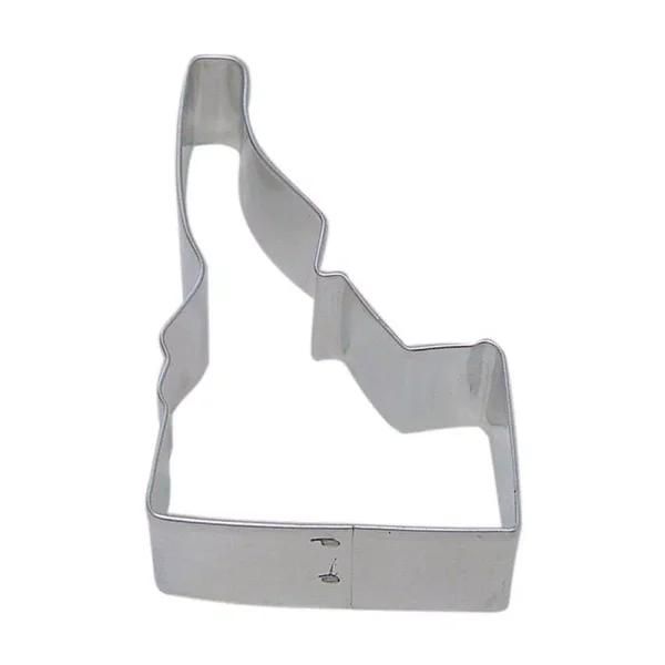 CybrTrayd-R&M 12-Piece Idaho State Tinplated Steel Cookie Cutter & Recipe Set