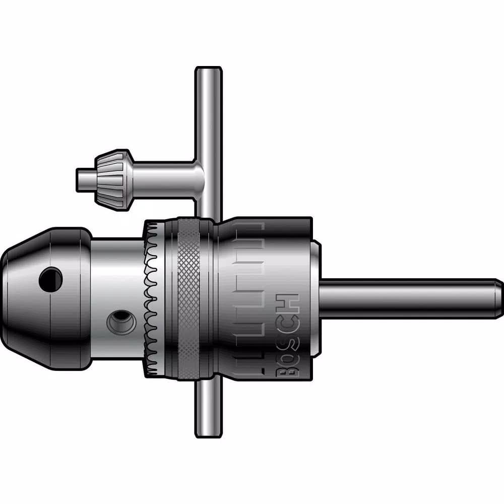 Bosch Black Metal SDS-Plus to 1/2 in. Standard Drill Chuck Adapter