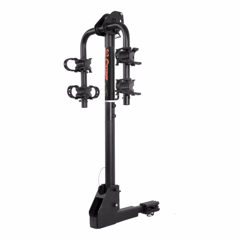 CURT 2-Bike Hitch Mounted Bike Rack with Adjustable Shank and Tilt-Down Design