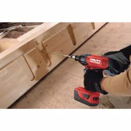 Hilti SID 8-A22 22V Cordless Impact Driver Kit with Two 4.0 Ah Batteries, Charger, and Strap thumbnail 9
