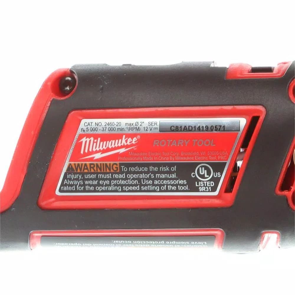 Milwaukee M12 12V Lithium-Ion Cordless Rotary Tool (Tool-Only)