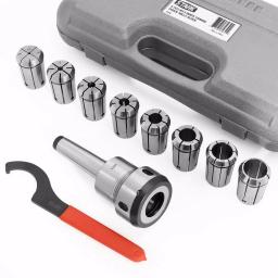 Stark 8-Piece Quick Change Spring Collet Chuck Set with MT3 Shank Holder, 1/8 in. to 1 in. thumbnail 2