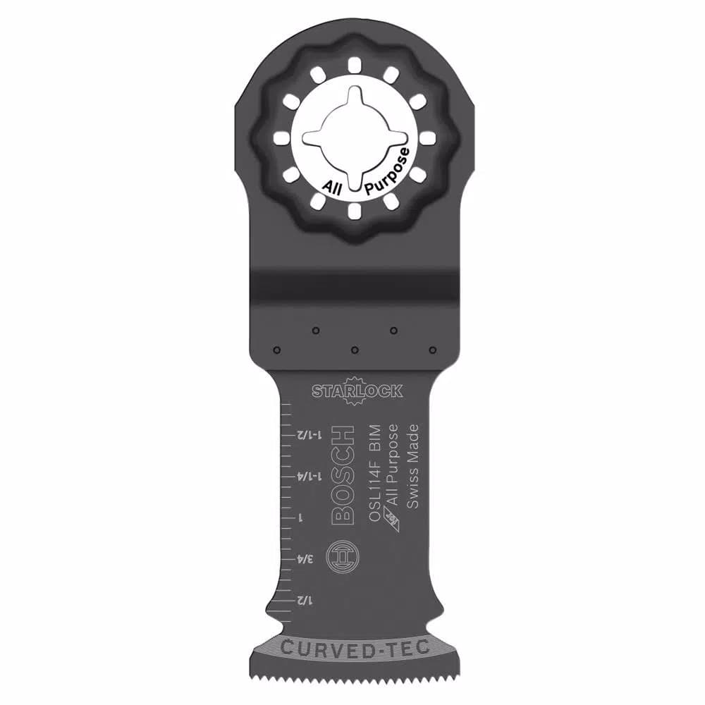 Bosch Starlock Oscillating Multi-Tool Accessory Blade Set, 6-Piece Carbide Cutting Kit