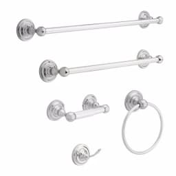 Delta Greenwich 18 in. Single Towel Bar, Chrome Finish thumbnail 5