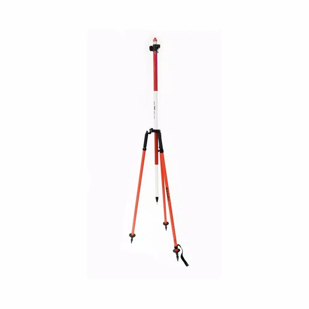 AdirPro Aluminum Red Prism Pole Tripod with Side-Entry Thumb Screw Head