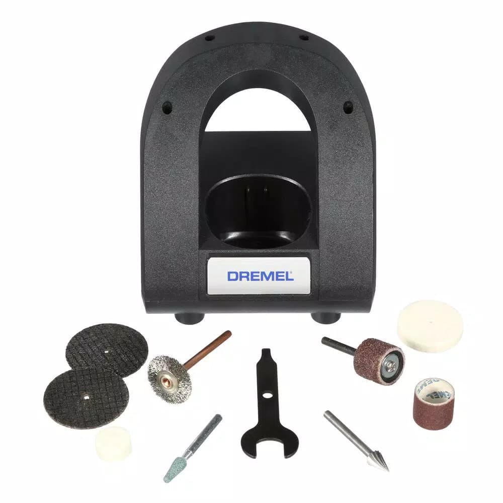 Dremel Micro 8V MAX Variable Speed Cordless Rotary Tool Kit with Docking Station and 18 Accessories