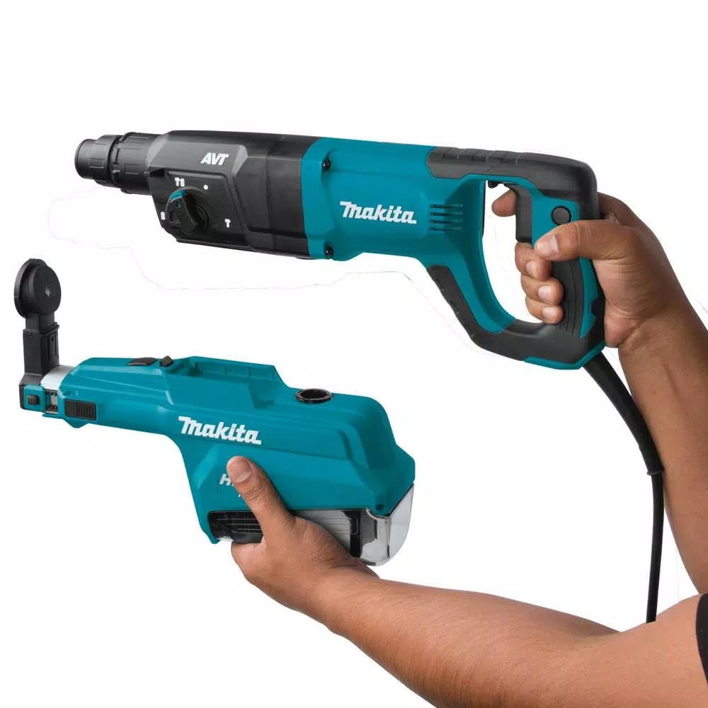 Makita HR2661 1 in. AVT Rotary Hammer with HEPA Dust Extractor, SDS-Plus, D-Handle