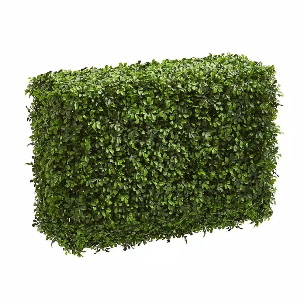 Nearly Natural 30 in. Artificial Eucalyptus Hedge - Indoor Greenery Decor
