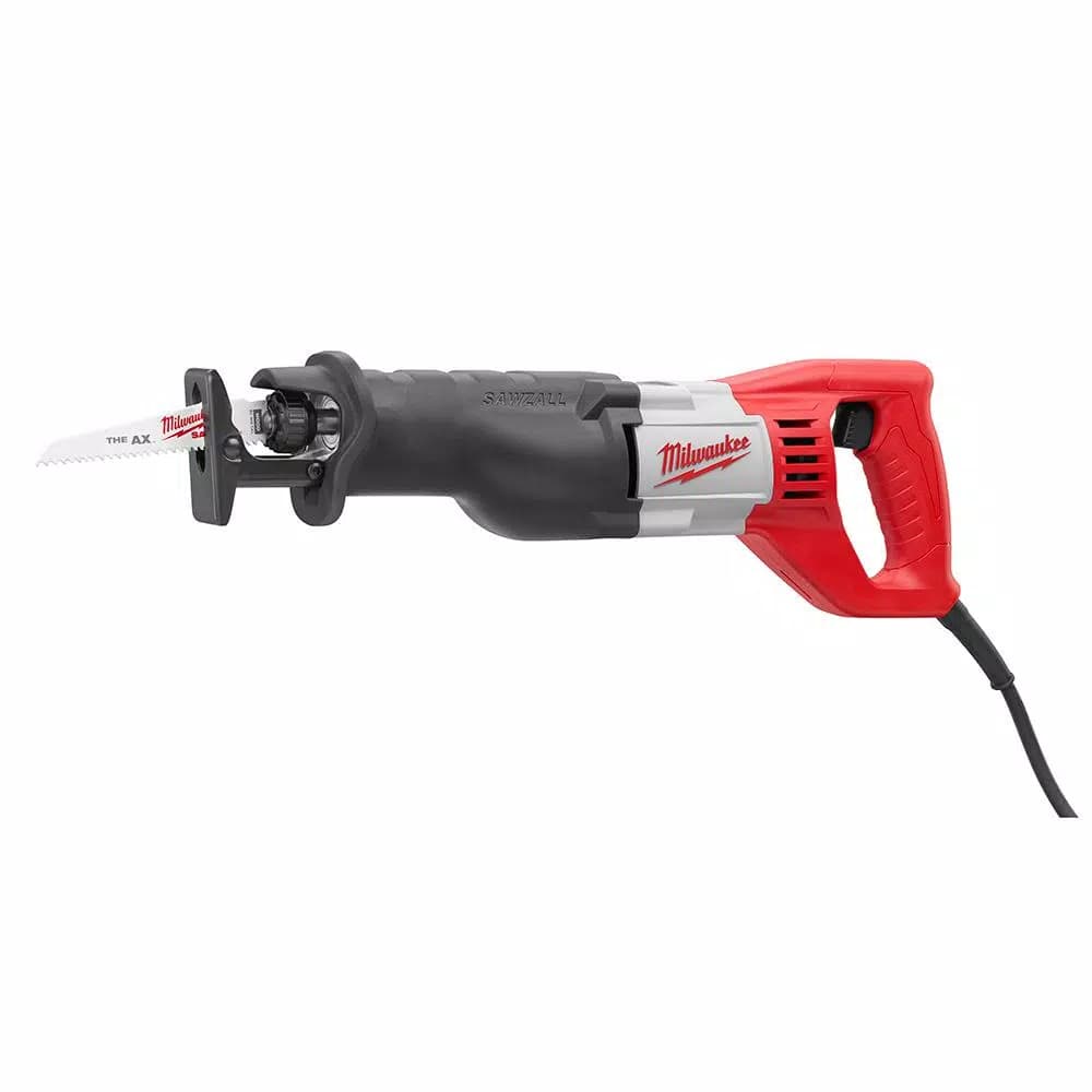 Milwaukee SAWZALL 12 Amp Corded Reciprocating Saw, 1-1/8 in. Stroke