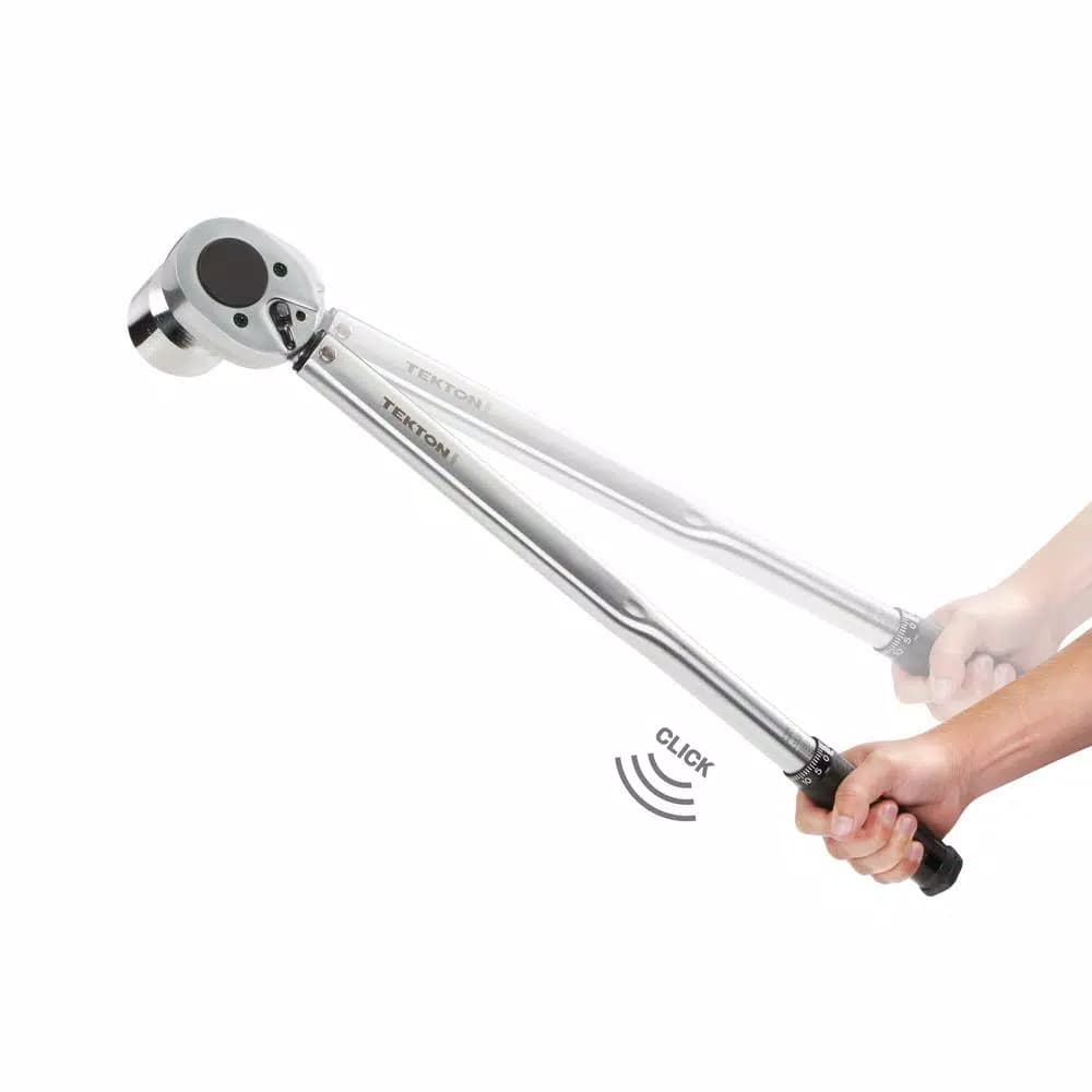 TEKTON 3/4 in. Drive Click Torque Wrench, 50-300 ft./lb.