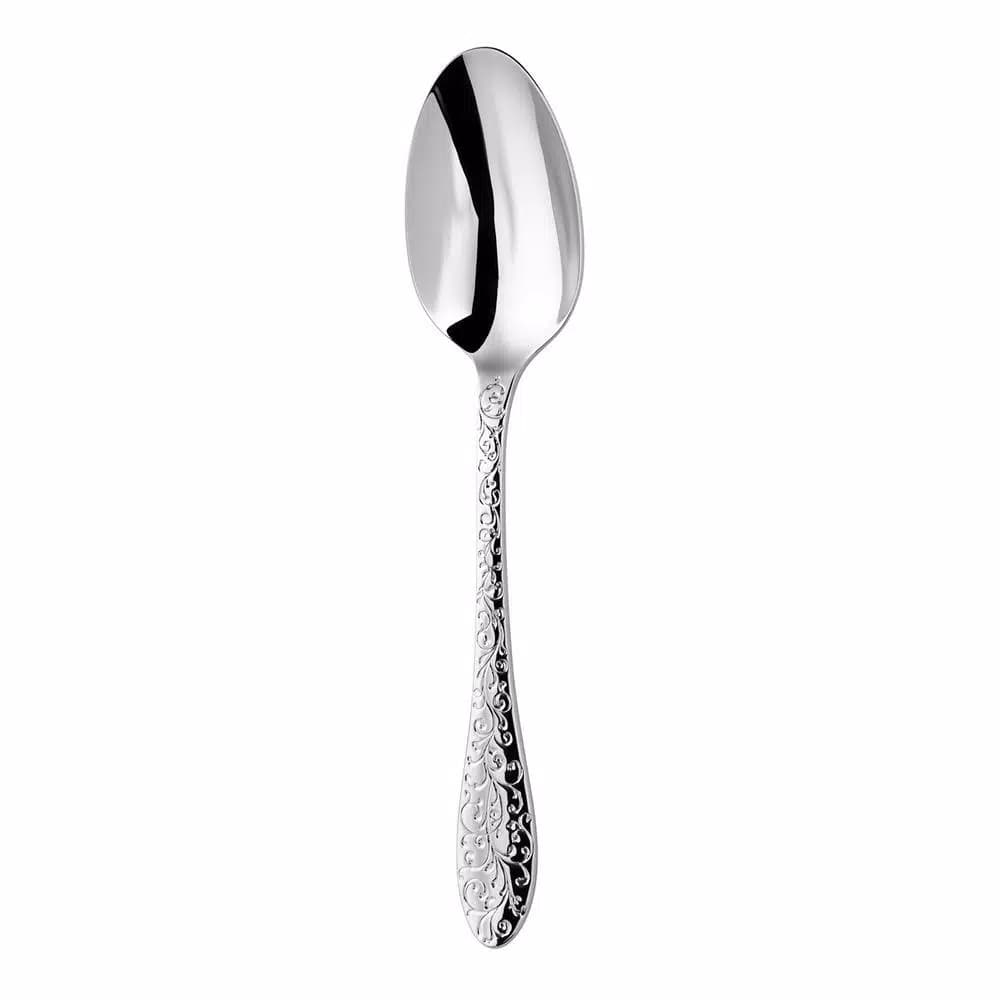 Oneida Ivy Flourish 18/10 Stainless Steel Tablespoon and Serving Spoons Set, 12-Piece