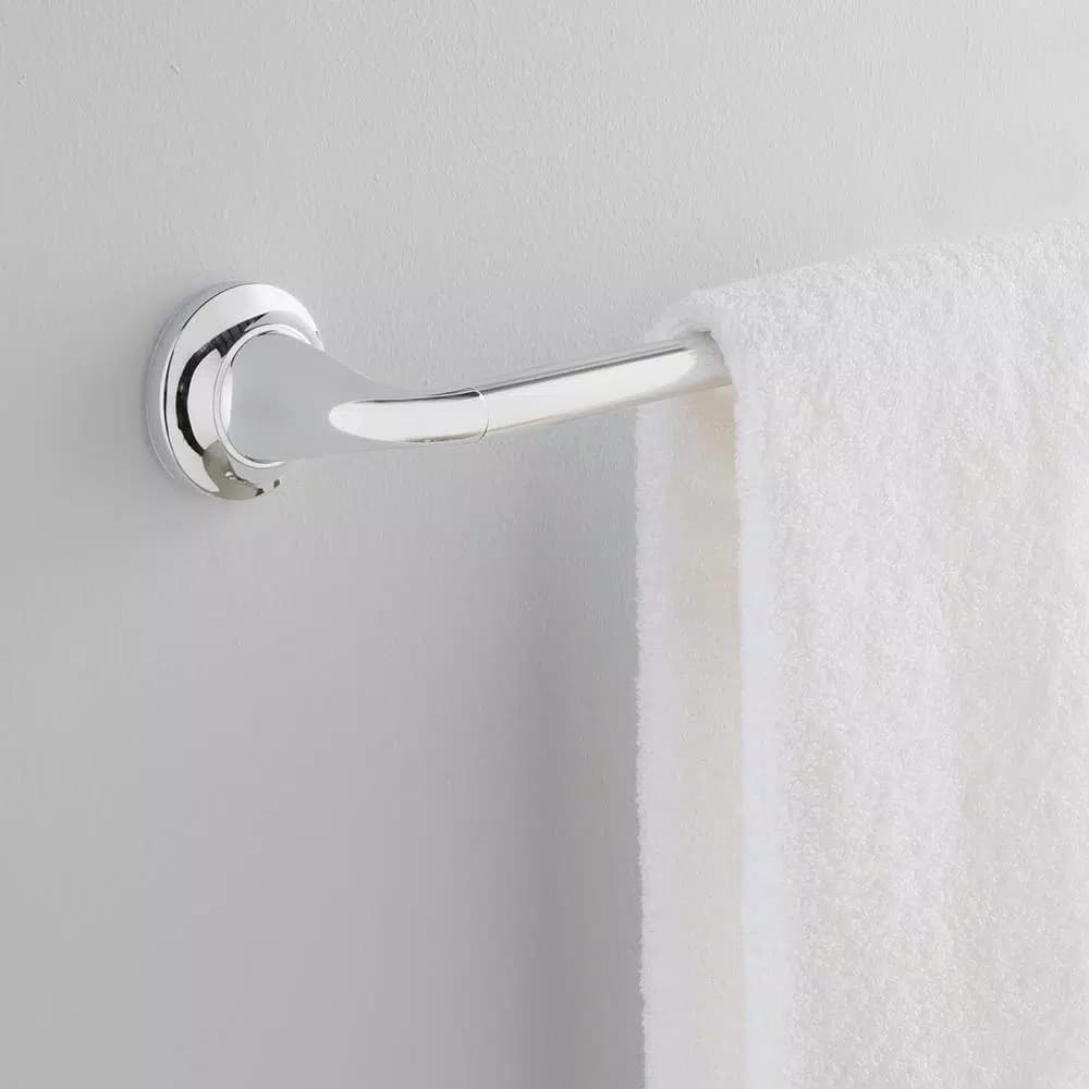Glacier Bay Constructor 24 in. Single Towel Bar, Chrome Finish