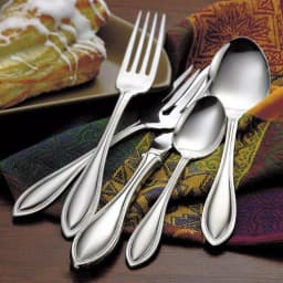 Oneida American Harmony 20-Piece 18/0 Stainless Steel Flatware Set, Service for 4 thumbnail 7