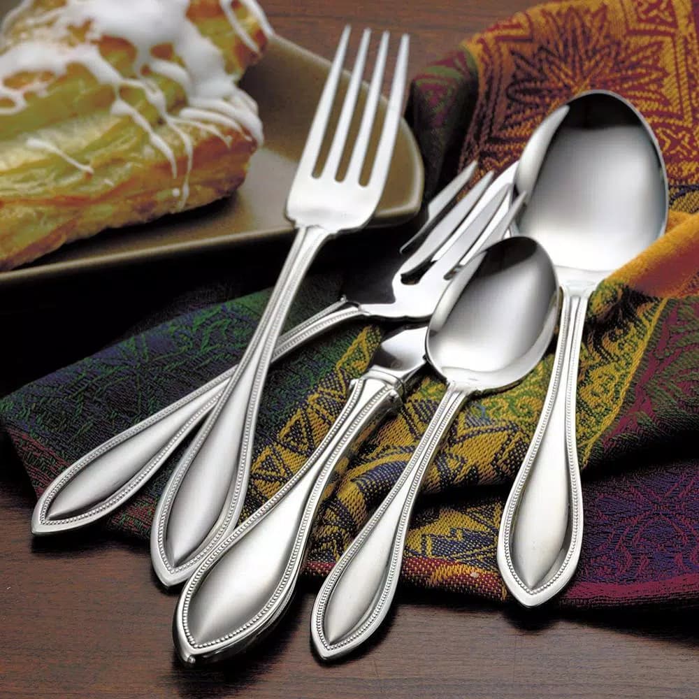 Oneida American Harmony 20-Piece 18/0 Stainless Steel Flatware Set, Service for 4