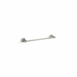 KOHLER Rubicon 18 in. Single Towel Bar in Vibrant Brushed Nickel thumbnail 1
