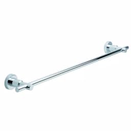 No Drilling Required Loxx 24 in. Chrome Towel Bar - No-Drill Mounting System thumbnail 1