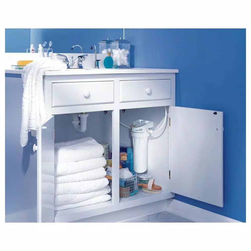 GE Single Stage Under-Counter Water Filtration System, Carbon Spun-Fiber