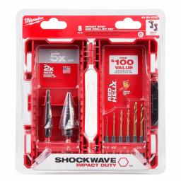 Milwaukee SHOCKWAVE Impact-Duty Titanium Step Bit Set, 8-Piece thumbnail 2