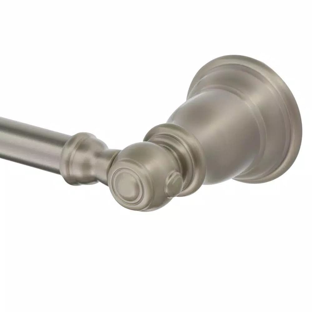 MOEN Kingsley 24 in. Single Towel Bar, Brushed Nickel