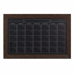 DesignOvation Beatrice Chalkboard Monthly Magnetic Calendar Memo Board, Framed Wall Organizer thumbnail 1