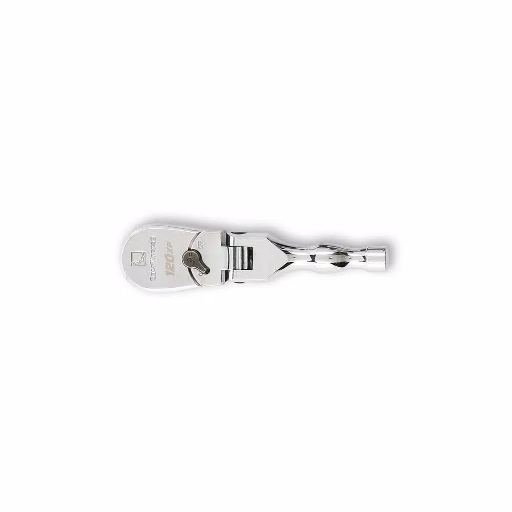 GearWrench 3/8 in. Drive 120XP Stubby Flex Head Teardrop Ratchet