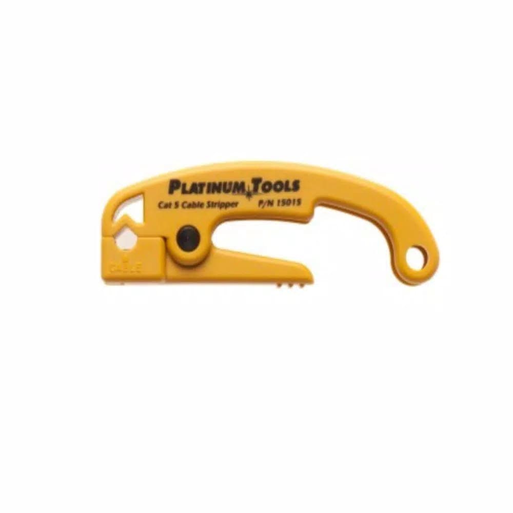Platinum Tools Cat 5/5e/6 Cable Jacket Wire Stripper - High Impact Plastic Hand Tool
