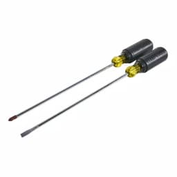 Klein Tools 2-Piece Long Blade Screwdriver Set, 10 in. Shank, Slotted and Phillips thumbnail 4