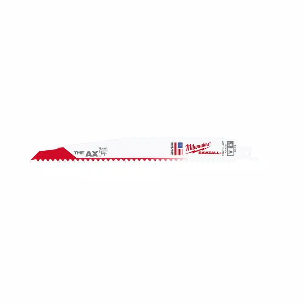 Milwaukee SAWZALL Demolition Reciprocating Saw Blade Set, Bi-Metal, 12-Piece