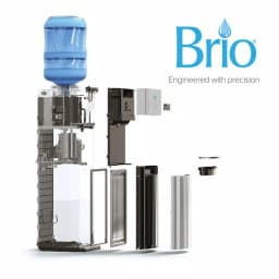 Brio Essential Series Top Loading Water Cooler Dispenser, Tri-Temp Hot, Cold & Room Temp, Stainless Steel thumbnail 6