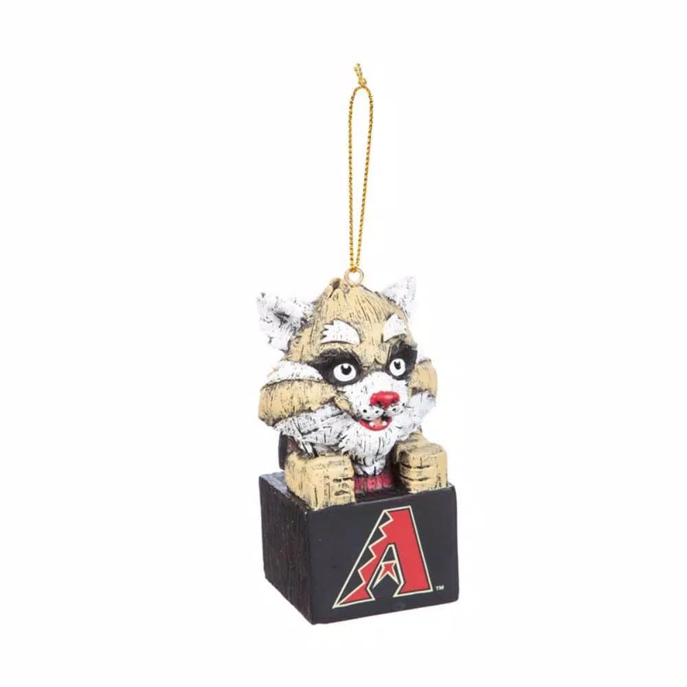 Team Sports America Arizona Diamondbacks MLB Mascot Tiki Totem Christmas Ornament