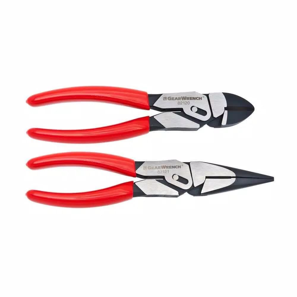 GearWrench PivotForce Compound Action Pliers Set, 2-Piece