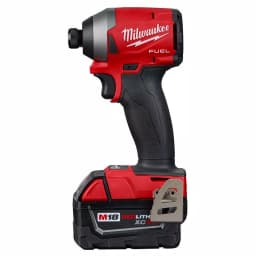 Milwaukee M18 FUEL 18V Brushless Cordless Jig Saw Kit with M18 FUEL 1/4 in. Hex Impact Driver thumbnail 2