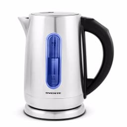 Ovente KS58 1.7L Stainless Steel Electric Kettle with Touch Screen Control Panel thumbnail 1