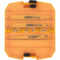 DEWALT 15-Piece Bi-Metal Reciprocating Saw Blade Set with Tough Case thumbnail 4