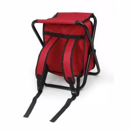 GigaTent 20-Can Collapsible Cooler Backpack with Folding Stool and Insulated Ice Bag thumbnail 3