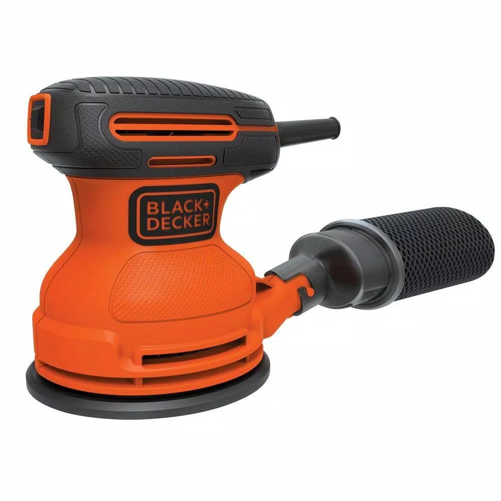 BLACK+DECKER BDERO100 5 in. Random Orbital Disc Sander, Corded