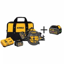 DEWALT FLEXVOLT 60V MAX Brushless 7-1/4 in. Circular Saw Kit with (3) 6.0Ah Batteries and Charger thumbnail 1