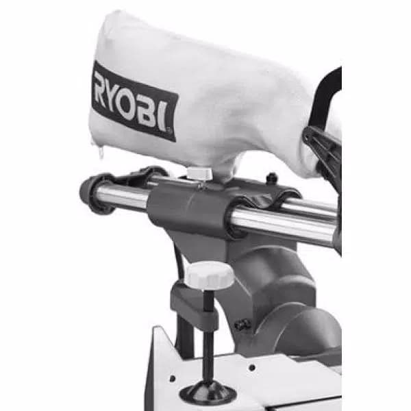 RYOBI 10 in. Sliding Compound Miter Saw with LED and Universal QuickSTAND