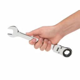 TEKTON 7/8 in. Flex-Head Ratcheting Combination Wrench, 72-Tooth, 6-Point thumbnail 2