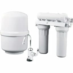 GE Under Sink Reverse Osmosis Water Filtration System with Chrome Faucet thumbnail 1