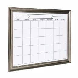 DesignOvation Macon Monthly Dry Erase Magnetic Wall Calendar Memo Board with Decorative Frame thumbnail 2