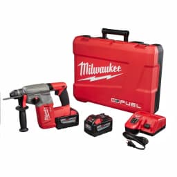 Milwaukee M18 FUEL 1 in. SDS-Plus Rotary Hammer Kit with (2) 9.0 Ah Batteries and Rapid Charger thumbnail 1