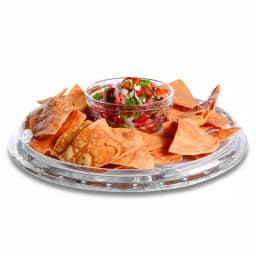 Gibson Home Great Foundations 12-in Clear Glass Cake Stand with Pedestal and Dome Lid thumbnail 6