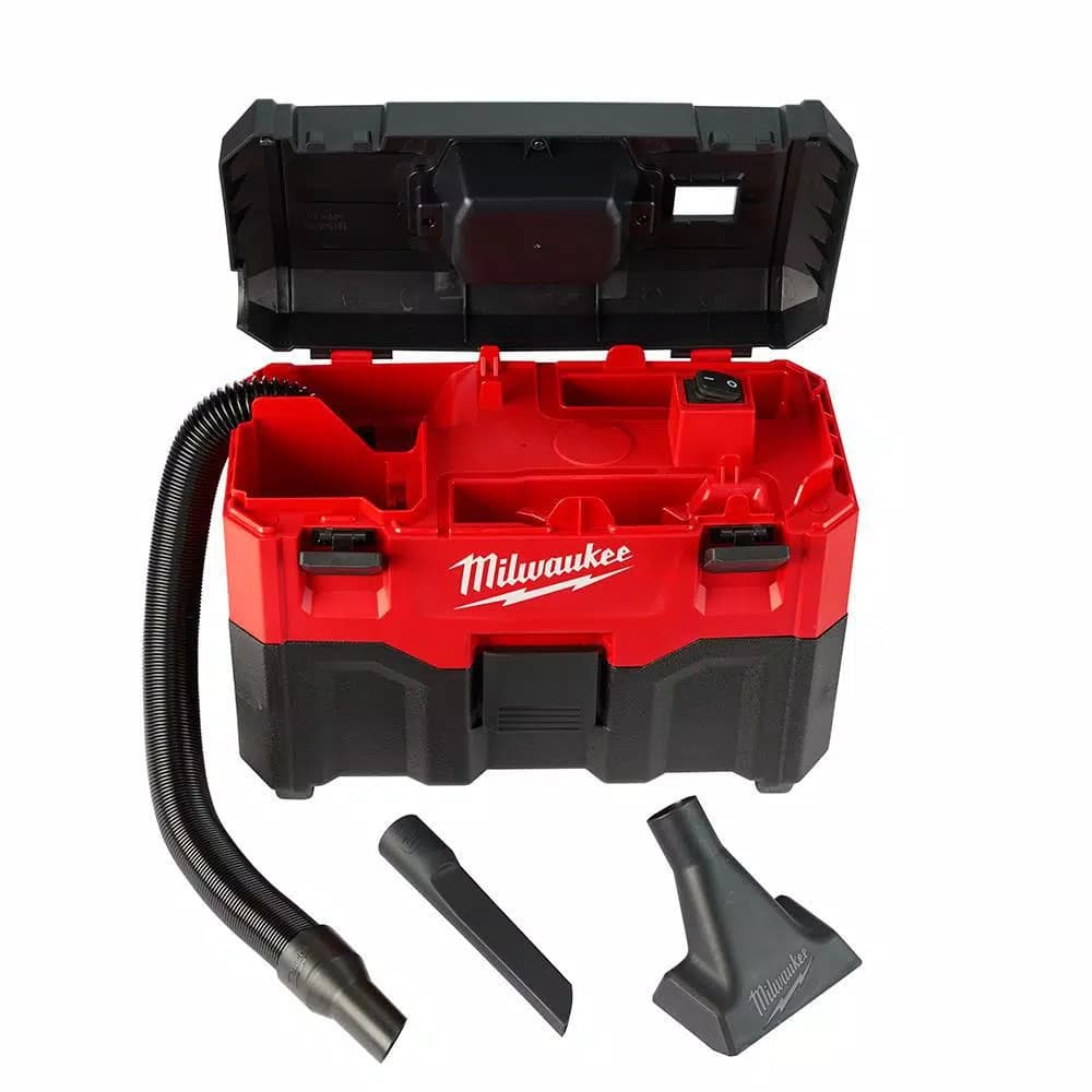 Milwaukee M18 18V Lithium-Ion Cordless 4-Tool Combo Kit with Grinder and Wet/Dry Vacuum