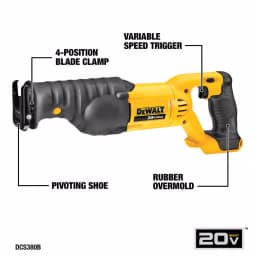 DEWALT 20V MAX Cordless 8-Tool Combo Kit with (2) 2.0Ah Batteries & Charger thumbnail 8