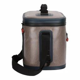 Camp-Zero 7.6 Qt. Soft Cooler, 12-Can Capacity, Beige and Blue thumbnail 3