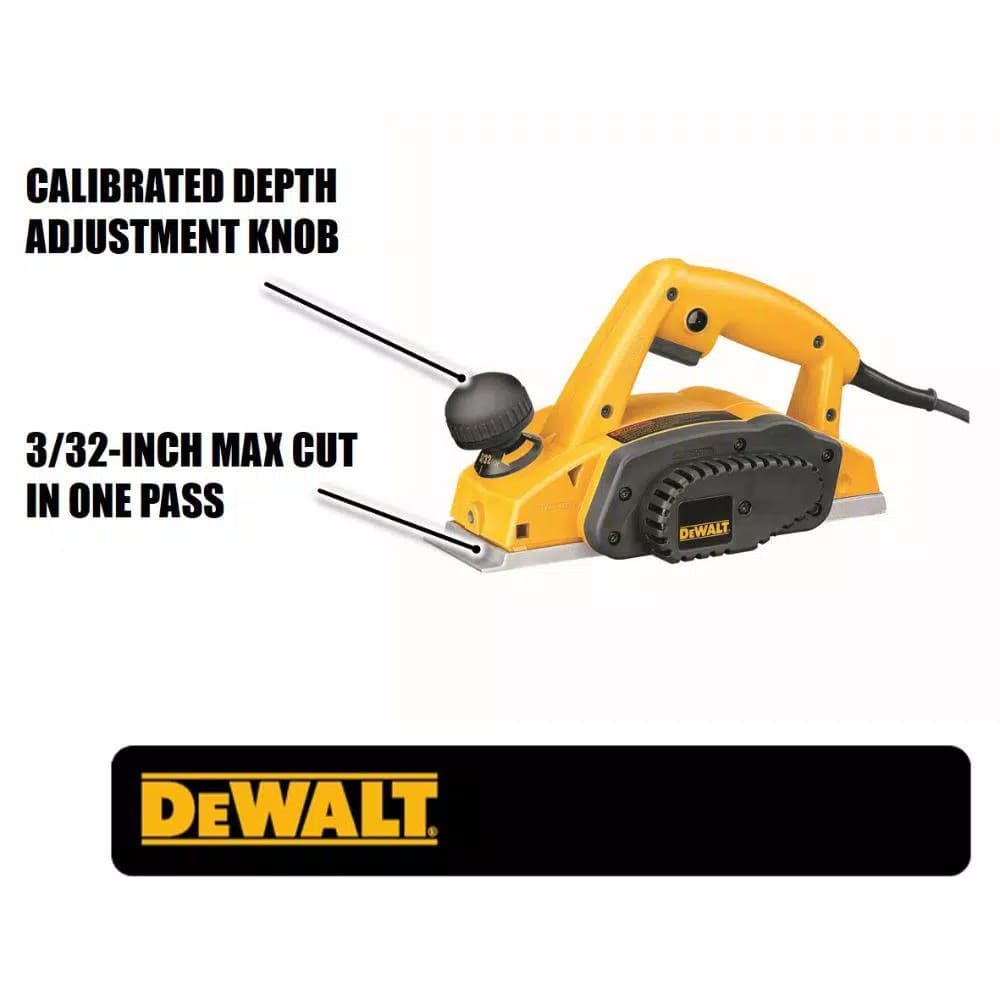 DEWALT 7 Amp 3-1/4 in. Corded Hand Planer Kit