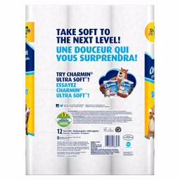 Charmin Essentials Soft 2-Ply Toilet Paper, 48 Giant Rolls thumbnail 4