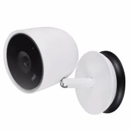 Wasserstein Magnetic Wall Mount for Google Nest Cam IQ Indoor - Dual Screw & Magnet Installation, Black thumbnail 1