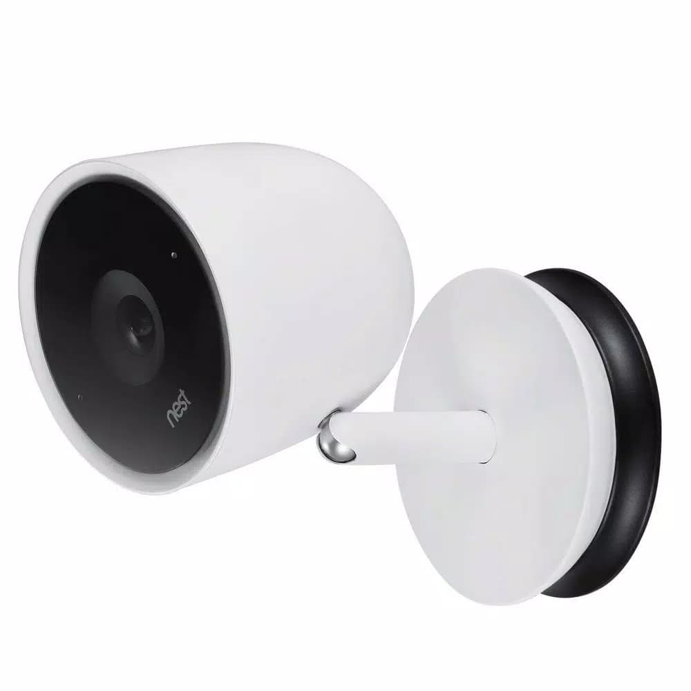 Wasserstein Magnetic Wall Mount for Google Nest Cam IQ Indoor - Dual Screw & Magnet Installation, Black